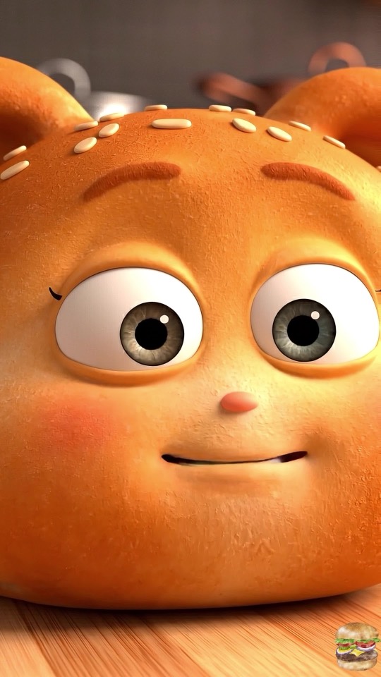 AI-generated animated character